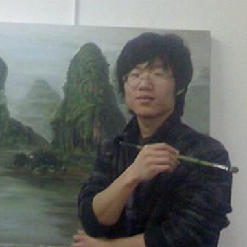 油画家靳昌锠字画之家