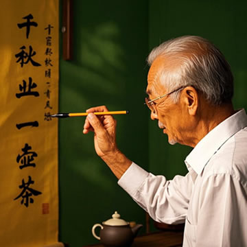 国画家胡业秋字画之家
