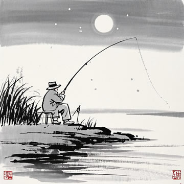 国画家杜江秋字画之家
