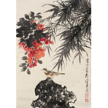 陈佩秋花鸟