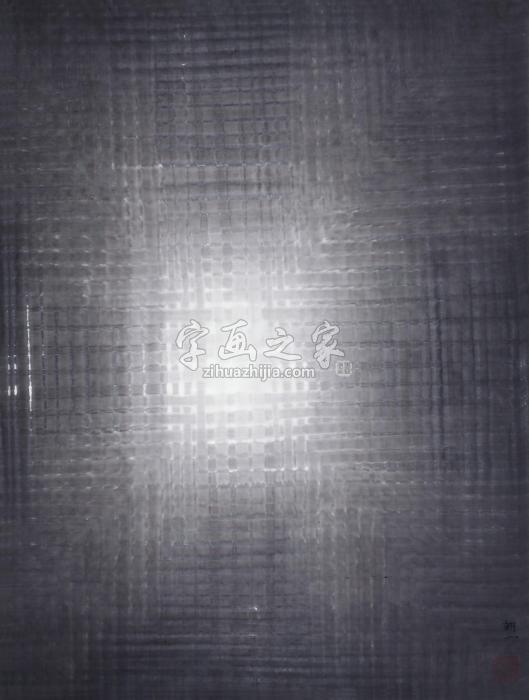 张朝晖2014年作窗水墨纸本字画之家