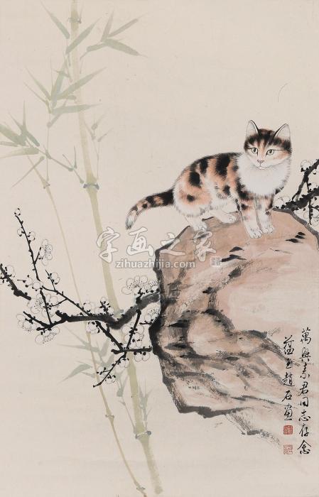 赵蕴玉猫字画之家