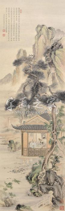杨宗炯人物立轴纸本字画之家