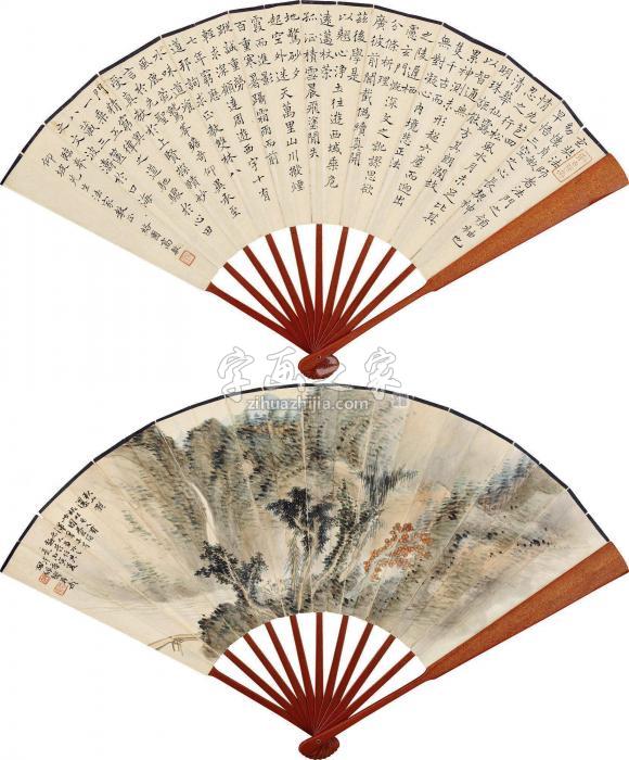 胡佩衡高络园丙寅（1926）年作秋山观字画之家
