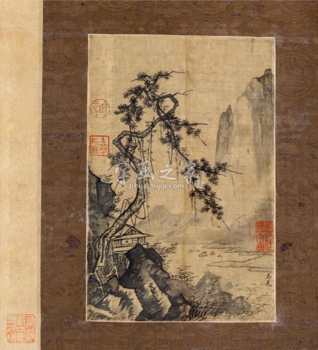 马远(款)
(款)秋山远眺字画之家 马远(款)
(款)秋山远眺字画之家