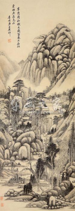 王原祁山水字画之家