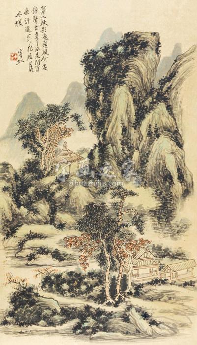 黄宾虹山水字画之家