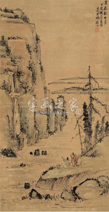 高其佩山水字画之家