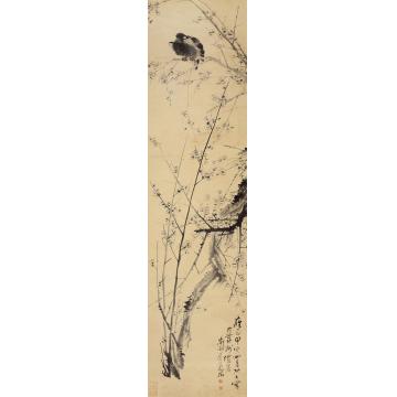 高凤翰花鸟立轴水墨纸本