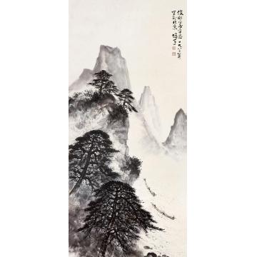 黎雄才山水立轴水墨纸本