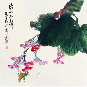 吴平花鸟册页（十二开选一）字画之家