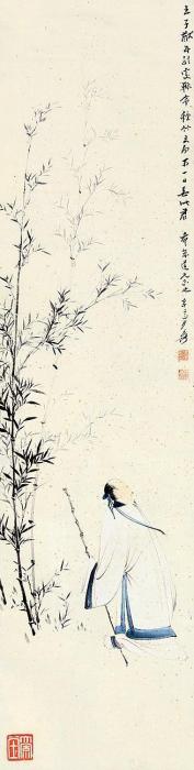张大千人物字画之家