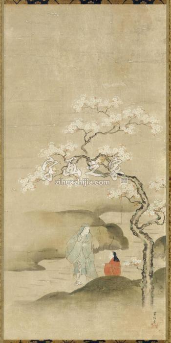 --Japan，Edo-periodAPAINTINGINTHESTYLEOFTHE字画之家