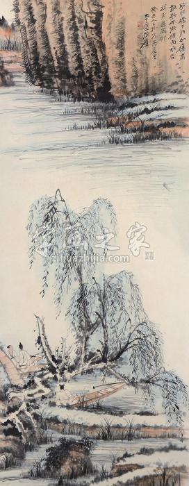 张大千山水字画之家