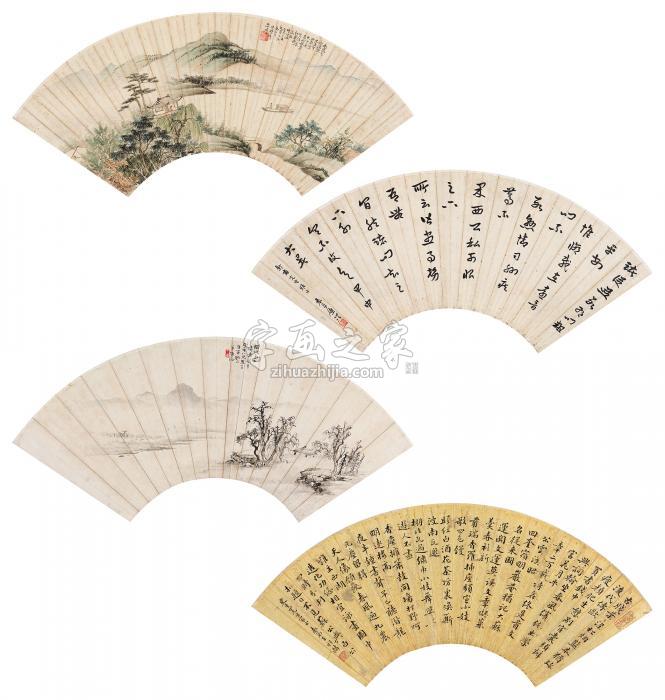 袁希濂王郊麟等游湖图草书清远图字画之家