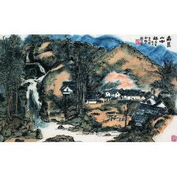 赖少其南昆山中坪镜心