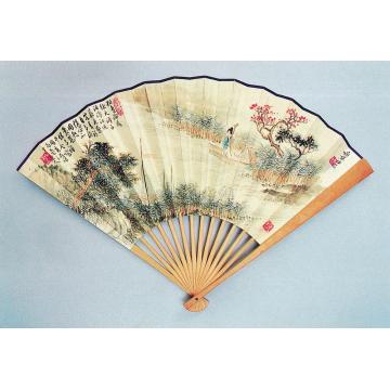 陈半丁萧谦中浔阳琵琶图扇面字画之家