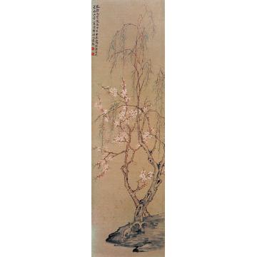 李鱓乾隆甲子(1744年)作春花立轴字画之家