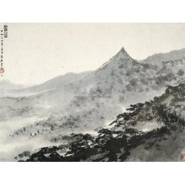 傅抱石韶山轴字画之家