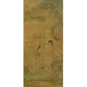 改琦仕女轴