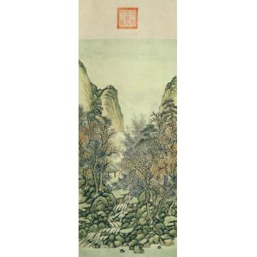 荣惠皇贵太妃山水轴