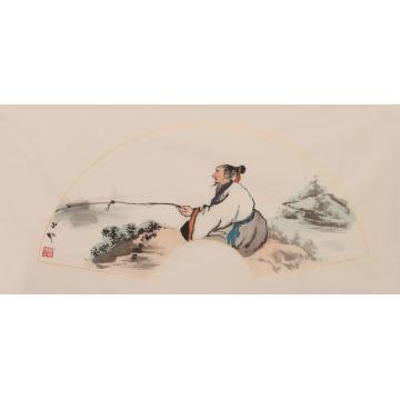 张化彦国画人物无题字画之家