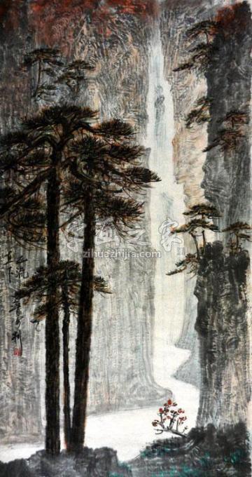 国画家曾鲁安字画之家