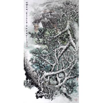 张省油画风景春回大地字画之家