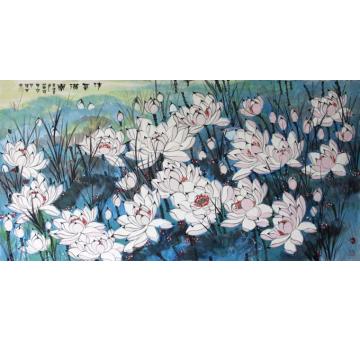 张省国画花鸟清气满堂字画之家