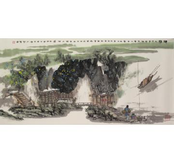 张省油画风景乡情字画之家