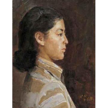 邱瑞敏国画人物妇女肖像字画之家