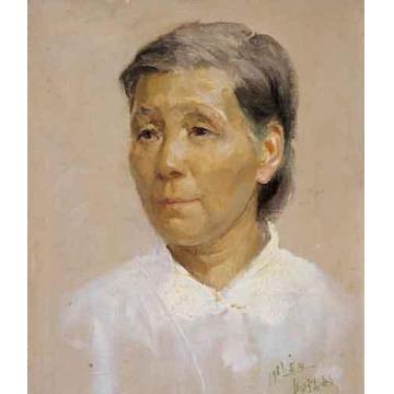 邱瑞敏国画人物老妇字画之家