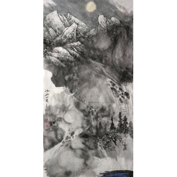 师恩钊国画山水冰山一角字画之家