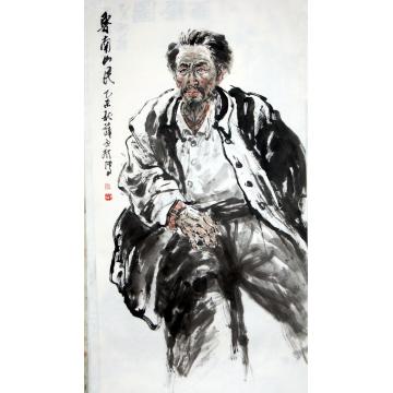 薛丕显国画人物鲁南山民字画之家