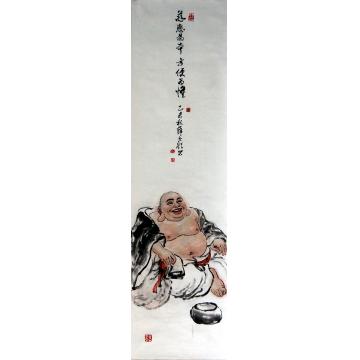 薛丕显国画人物慈悲为本字画之家