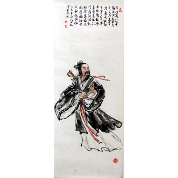 薛丕显国画人物吕洞宾字画之家