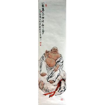 薛丕显国画人物一代宽容心字画之家