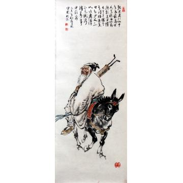 薛丕显国画人物张果老字画之家