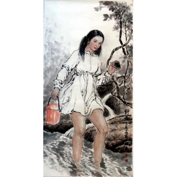 薛丕显国画人物野趣字画之家