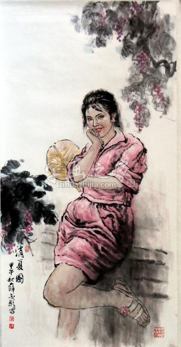 国画家薛丕显字画之家