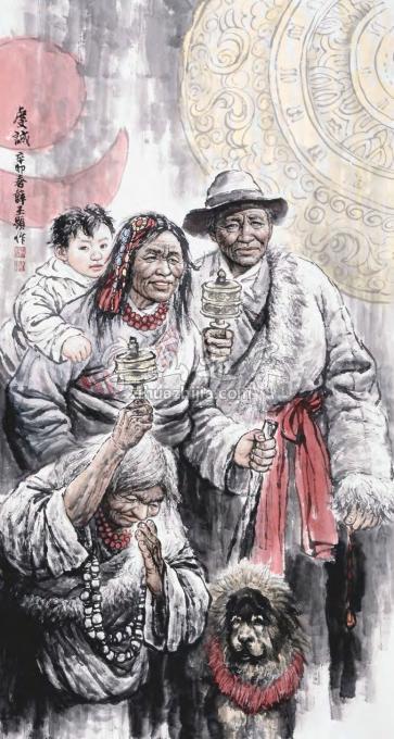 国画家薛丕显字画之家