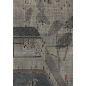 王超（中国）国画人物别多欢少奈何天字画之家