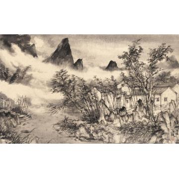 丘挺油画风景黄姚写生之二字画之家