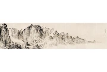 丘挺国画山水山外之山中字画之家