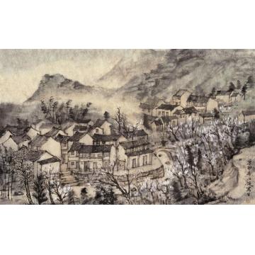 丘挺油画风景玉兰花开字画之家