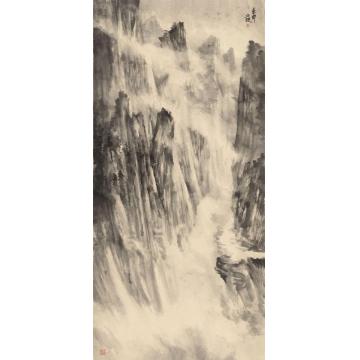 丘挺国画山水山不厌高字画之家