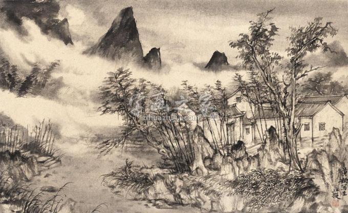 国画家丘挺字画之家