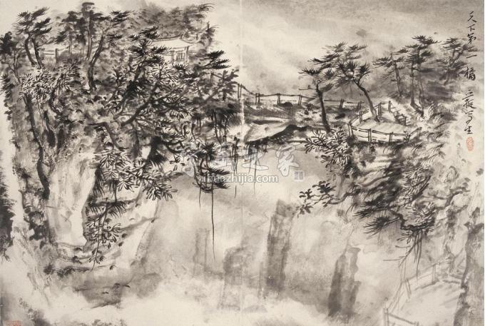 国画家丘挺字画之家
