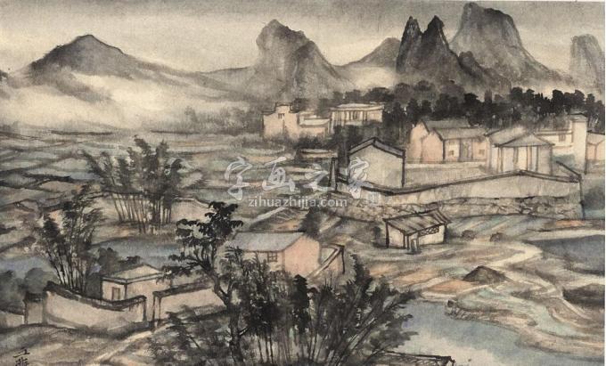 国画家丘挺字画之家