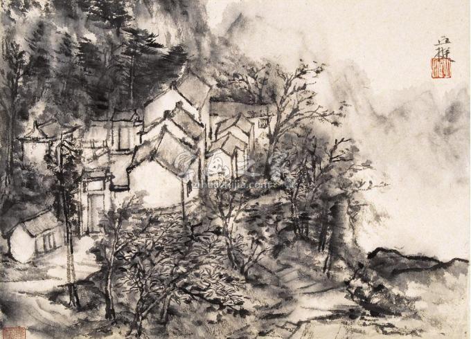 国画家丘挺字画之家